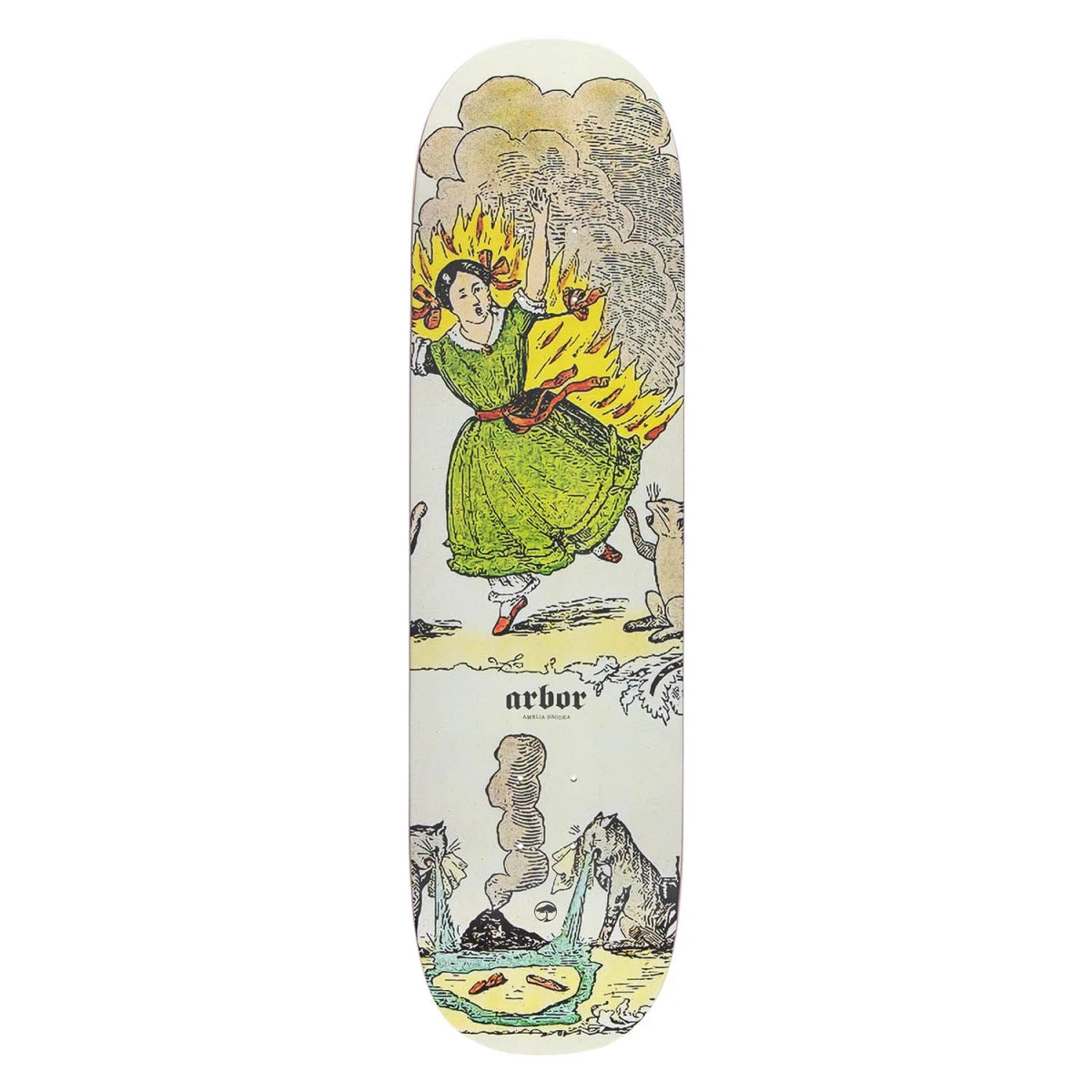 ARBOR Amelia Fable 8.5" WB:14.625" - Skateboard - Decks