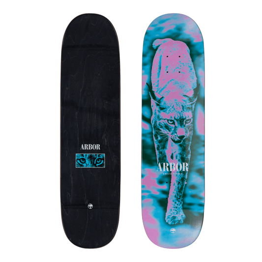 Arbor Amelia Wildcat 8.5" Skateboard Deck - Skateboard - Decks