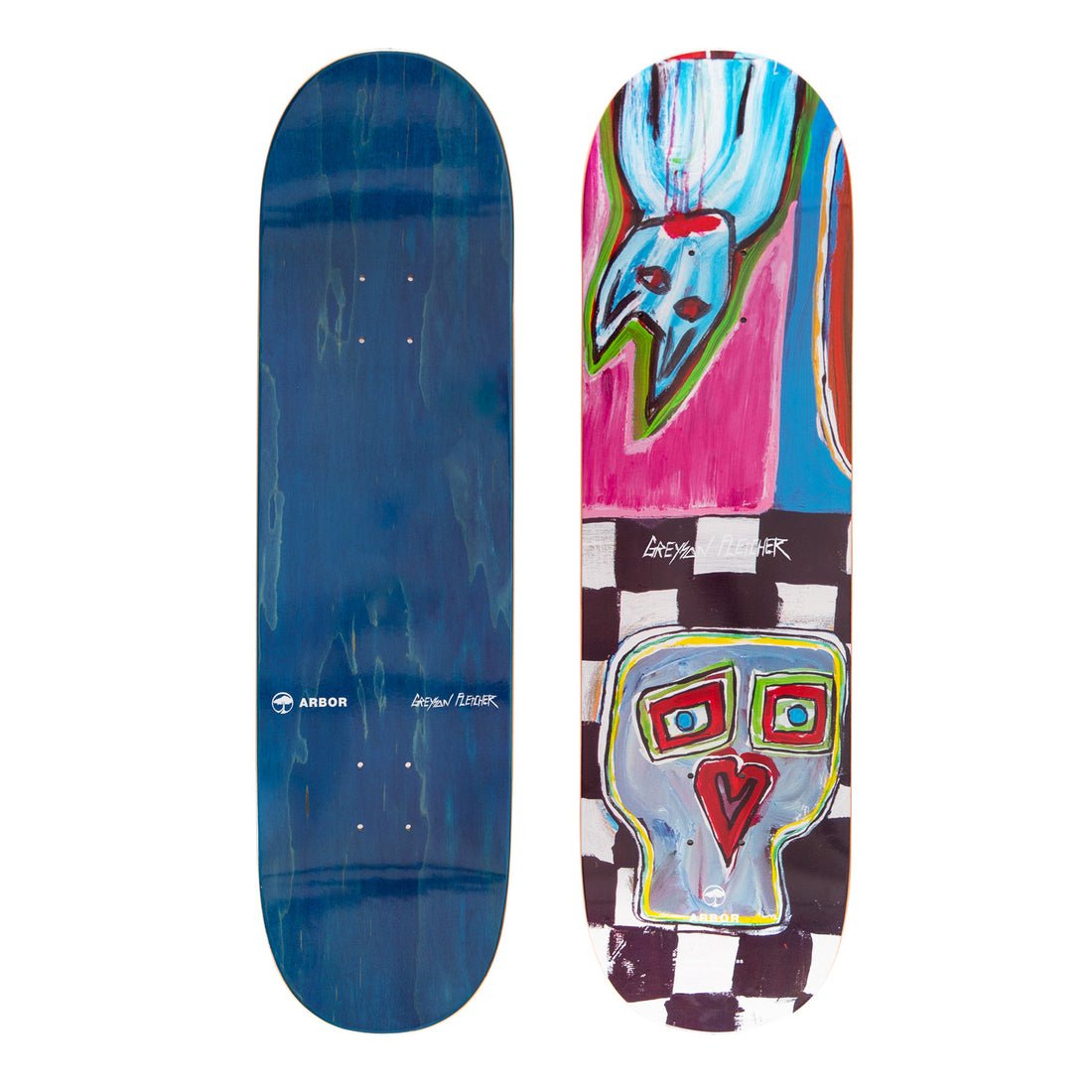 Arbor Greyson Pro Checker 8.625" Deck - Skateboard - Decks