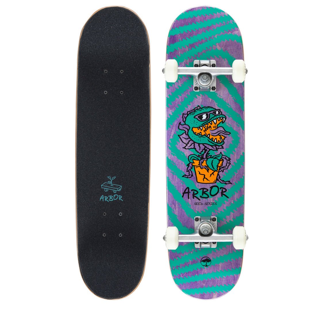 Arbor Seed 7.5" Chomp Multi Street Complete - Skateboard - Completes