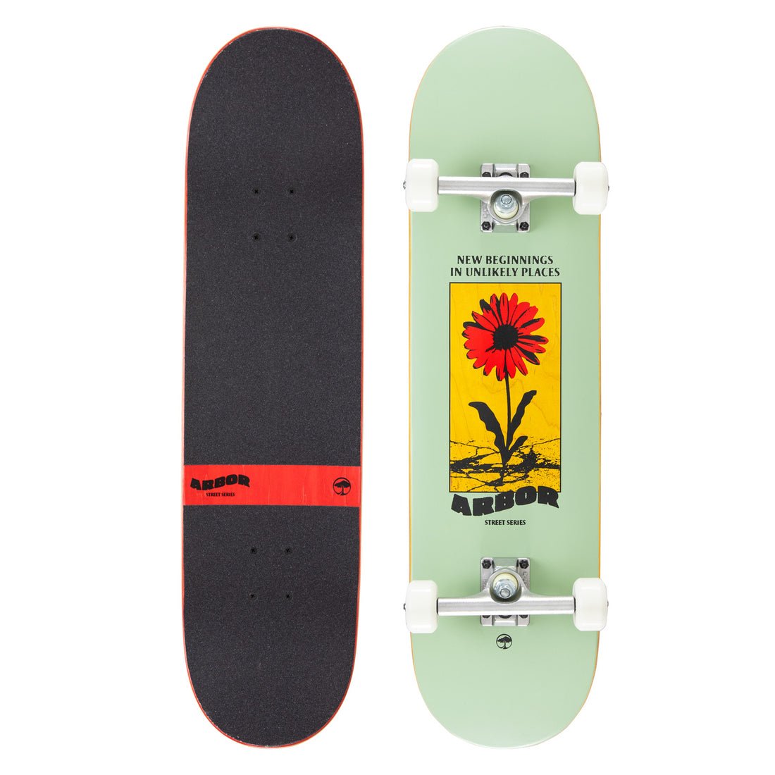 Arbor Street Complete Daisy Multi 8.25" - Skateboard - Completes