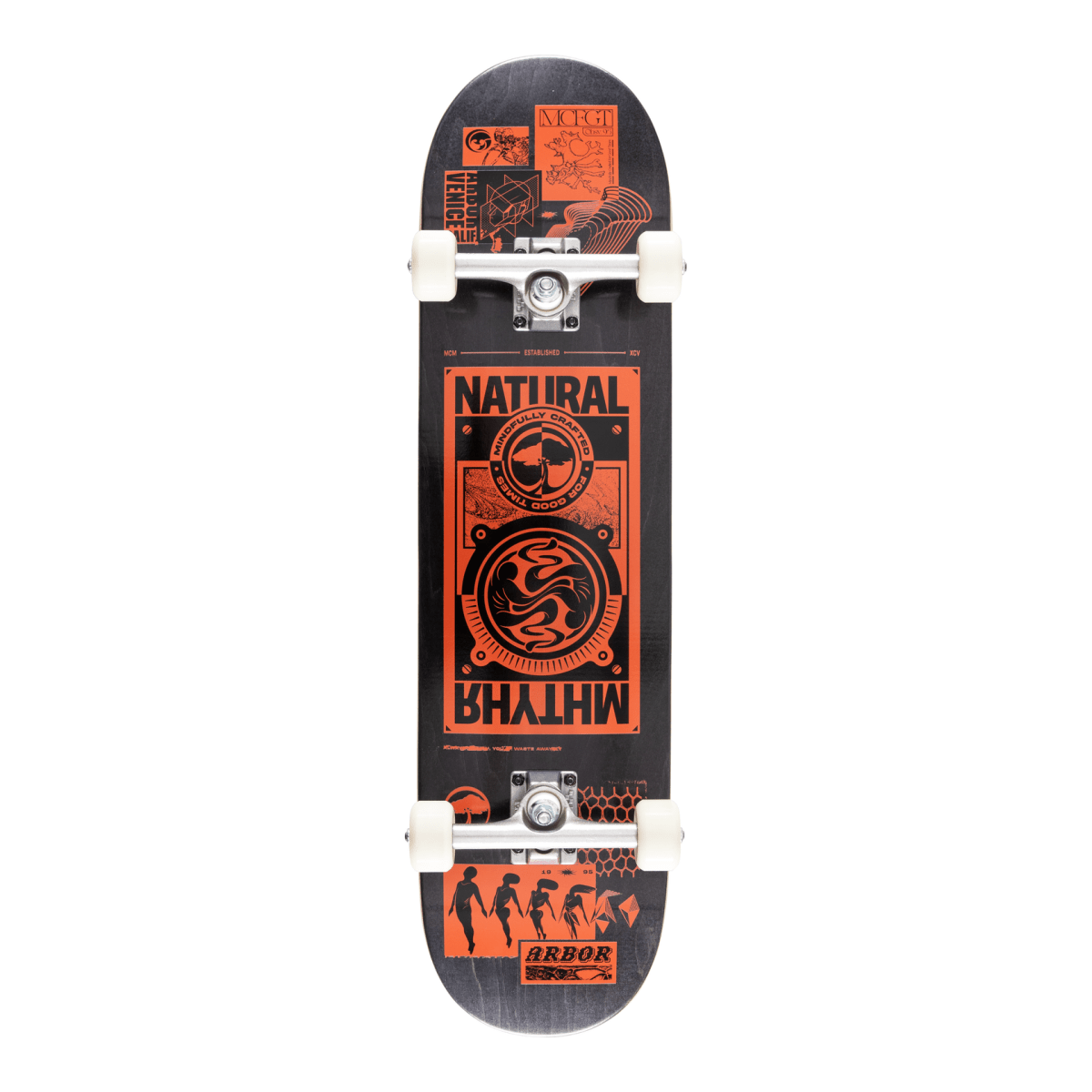 Arbor Street Complete Natural Rhythm 8.0" - Skateboard - Completes