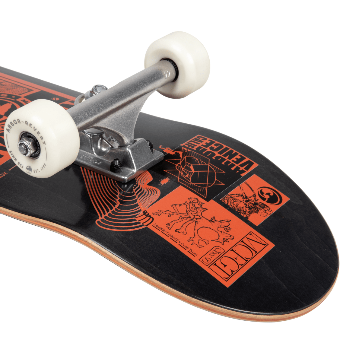 Arbor Street Complete Natural Rhythm 8.0" - Skateboard - Completes