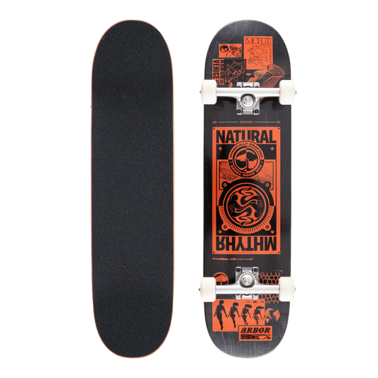 Arbor Street Complete Natural Rhythm 8.0" - Skateboard - Completes