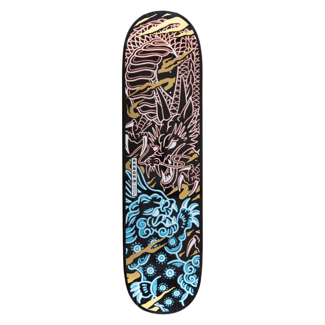 Arbor Street Pro - Shuriken Dragon Foo 8.25" - Skateboard - Decks