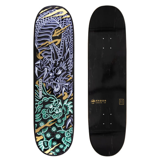 Arbor Street Pro - Shuriken Dragon Foo 8.5" - Skateboard - Decks