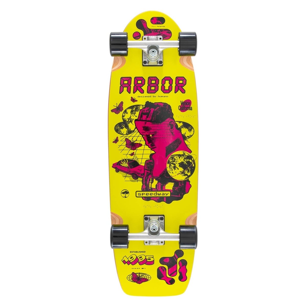 Arbor Venice Speedway Glitch Cruiser Complete - Cruiser - Completes