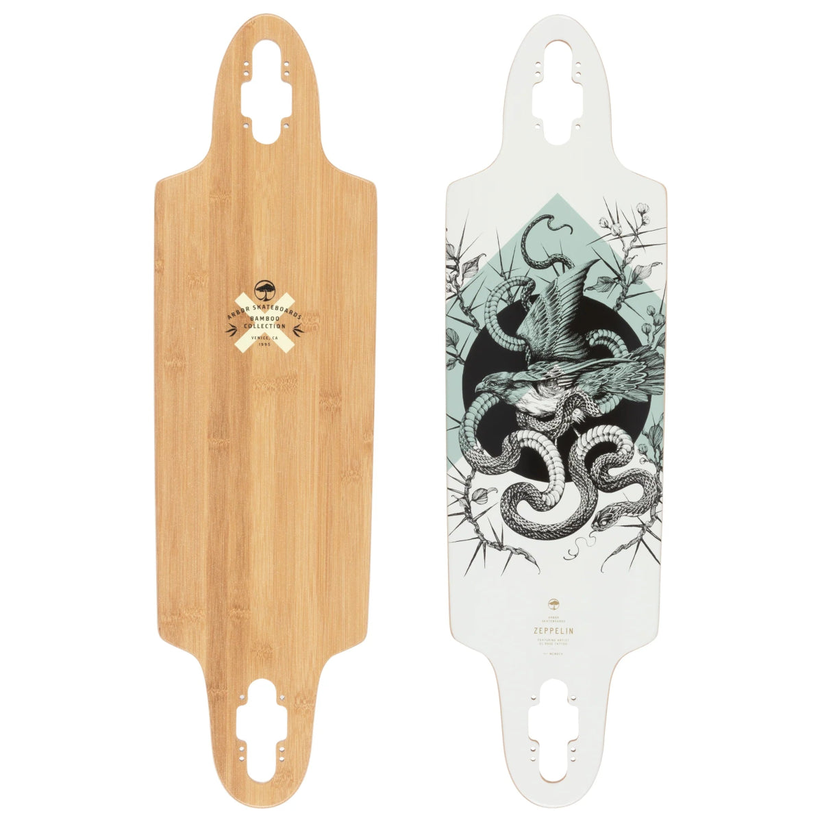 Arbor Zeppelin Bamboo Cruiser Deck 32" - Skateboard - Decks