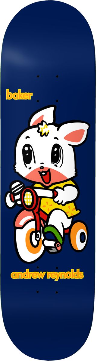 Baker AR Bunny Deck - 8.25" wb:14.25 - Skateboard - Decks