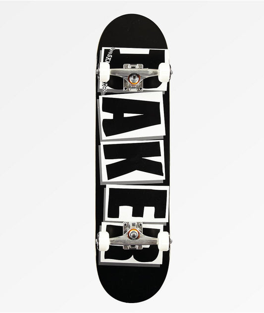 Baker Brand Logo 8.5" Skateboard Complete (Black/White) - Skateboard - Completes