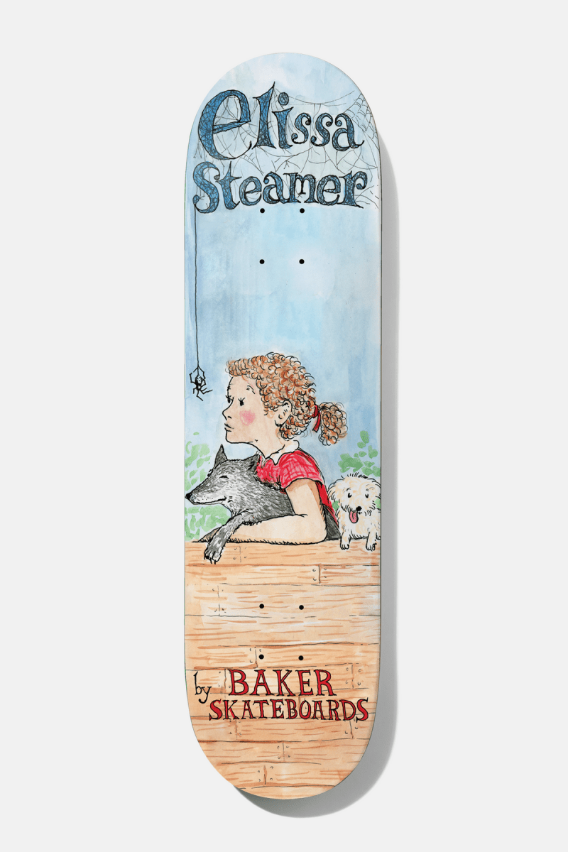 Baker Elissa Steamer Web 8.25" Skateboard Deck - Skateboard - Decks