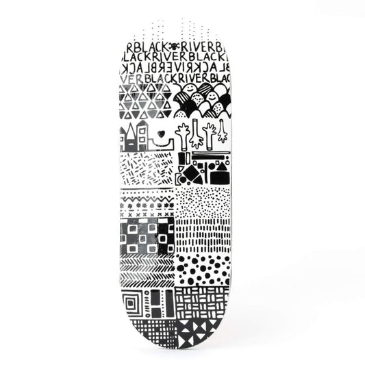Berlinwood En Voyage X - Wide 33.3mm Low Mini Pattern Fingerboard Deck - Fingerboard - FB Decks