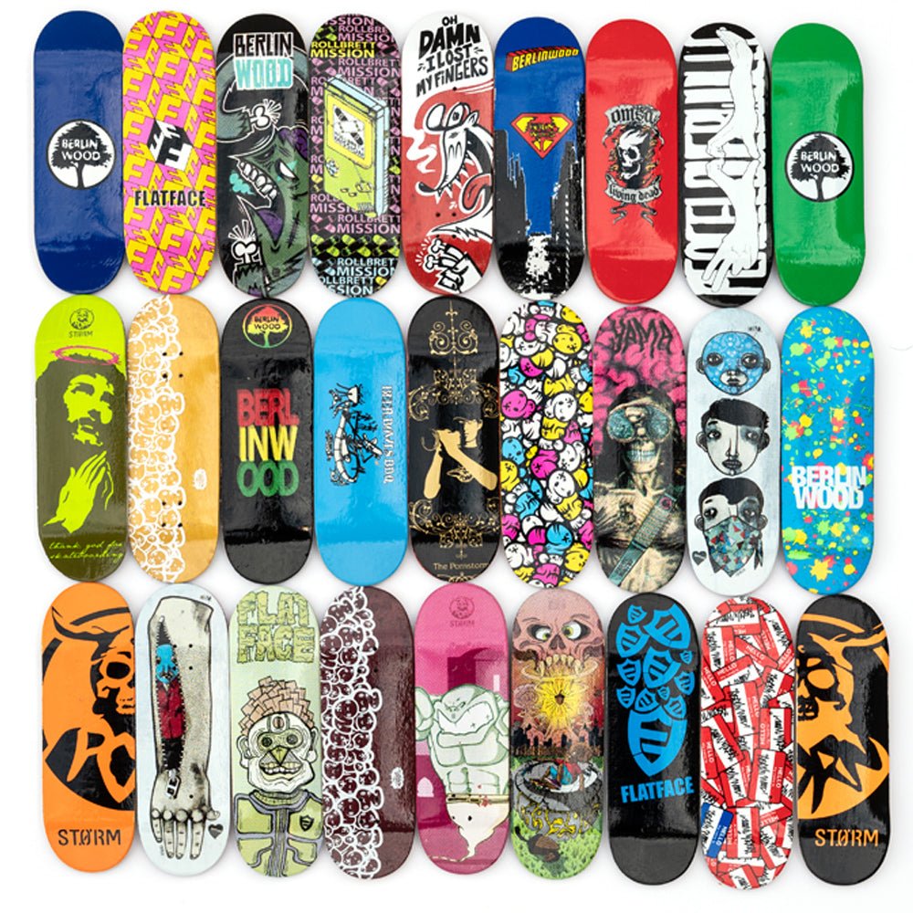 Berlinwood History Mystery Fingerboard Deck - Fingerboard - FB Decks