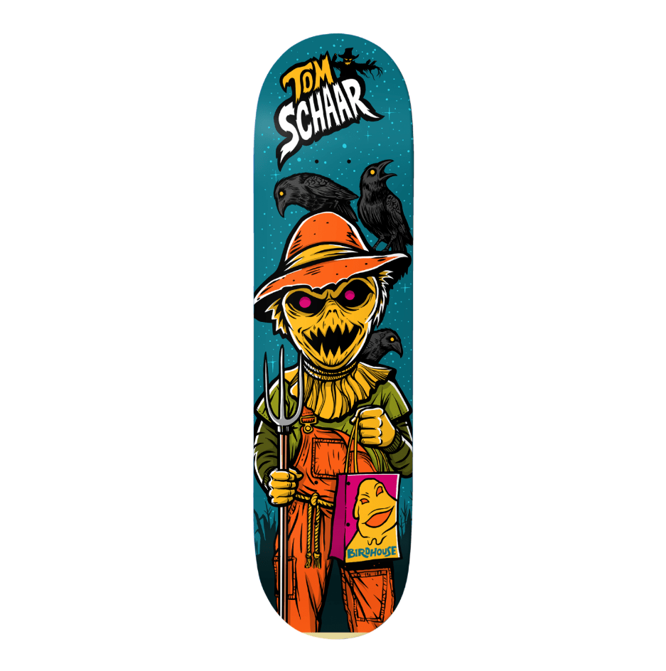 Birdhouse Hallows Eve Scharr 8.38 Skateboard Deck - Skateboard - Decks