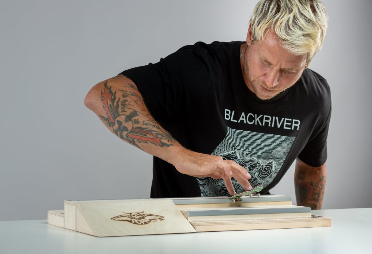 Blackriver Pornstorm Plaza - Fingerboard - FB Ramps