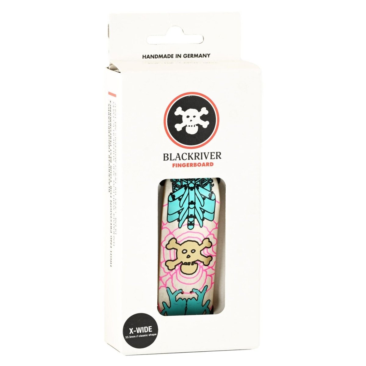 Blackriver Psy Hands 5ply X - Wide 33.3mm Deck - Fingerboard - FB Decks