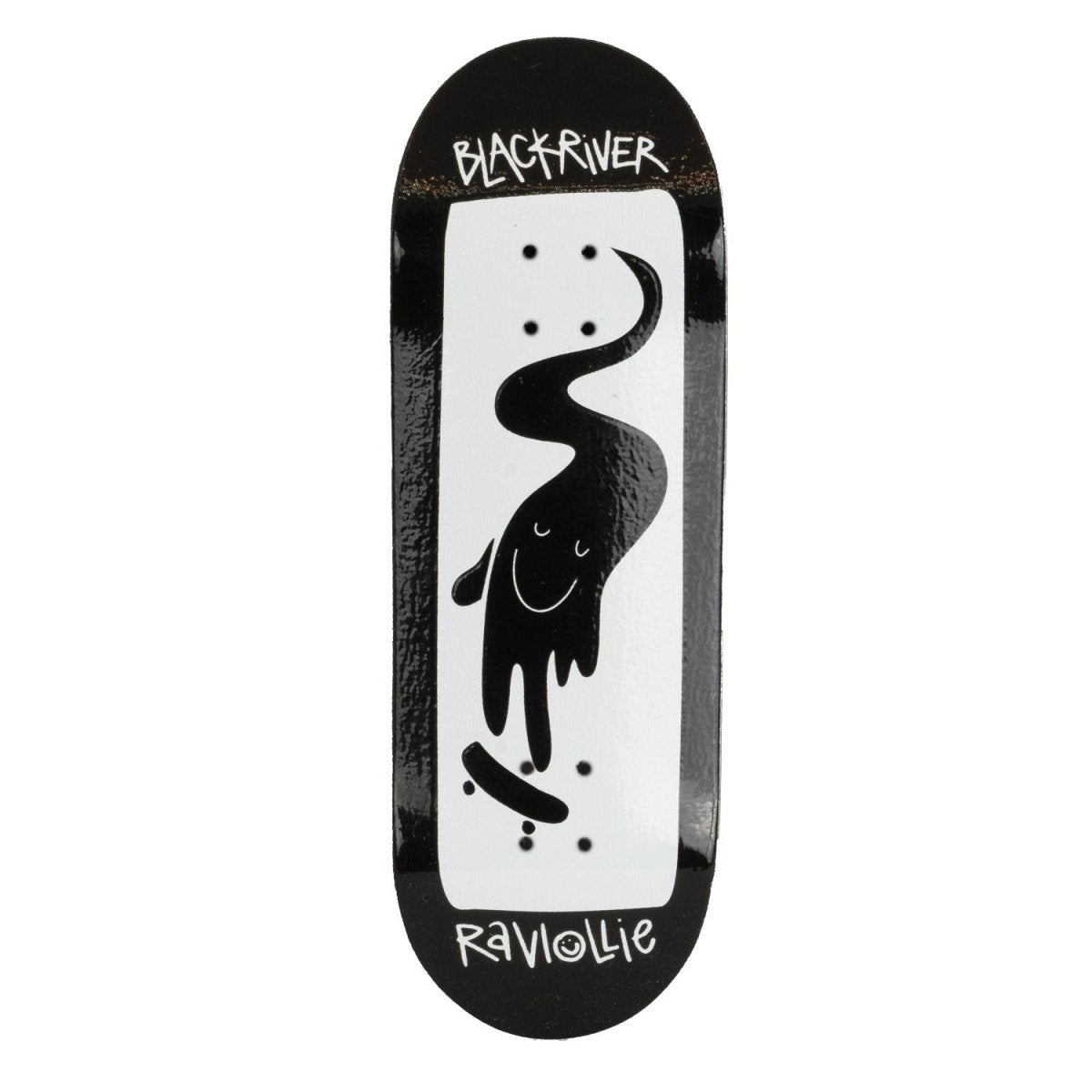 Blackriver X Raviollie - Smiling River 33.3 Low 5ply Deck - Fingerboard - FB Decks