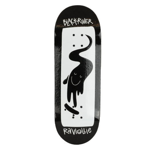 Blackriver X Raviollie - Smiling River 33.3 Low 5ply Deck - Fingerboard - FB Decks