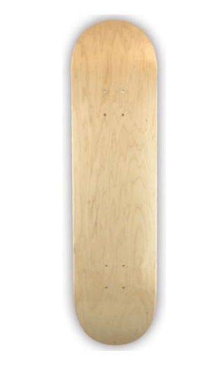 Blank Skateboard Deck 8.25 Natural - Skateboard - Decks