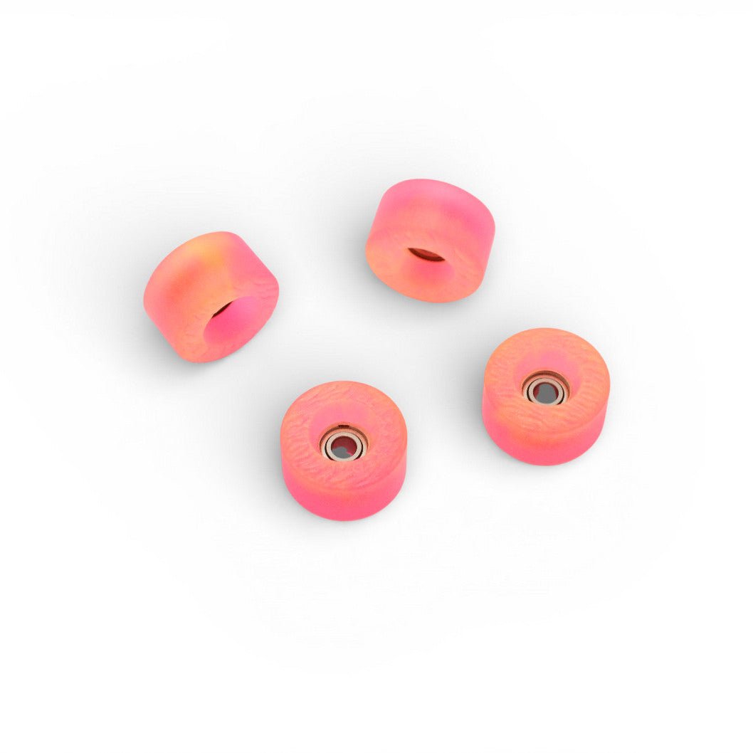 Blistered x Flatface Tiger Conical XL Wheels (Glow In Dark) - Fingerboard - FB Wheels