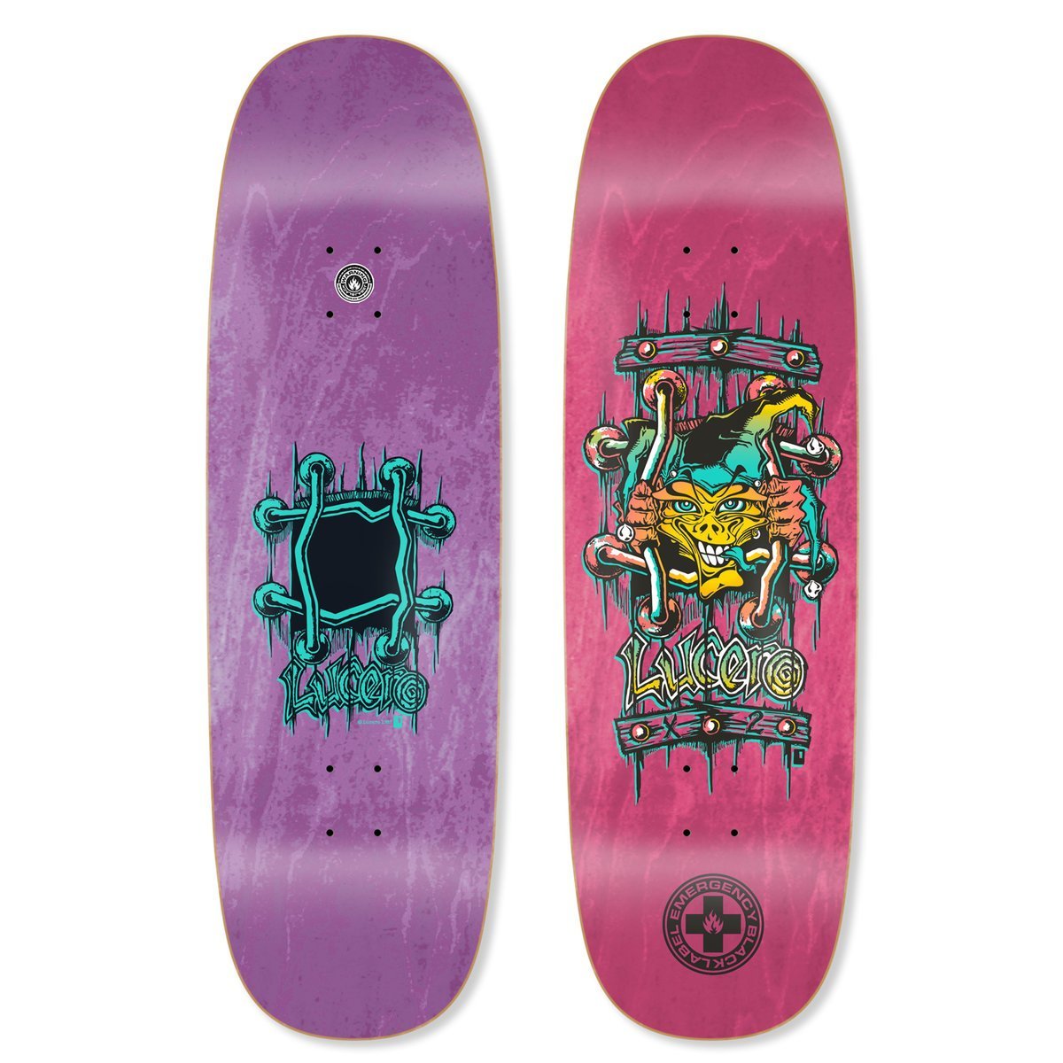 BLL Lucero X2 Deck 9.5" - Skateboard - Decks