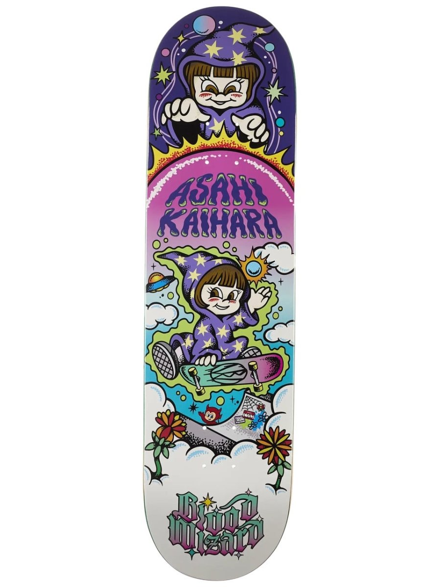 Blood Wizard Asahi Kaihara 8.0" Wizard Skateboard Deck - Skateboard - Decks
