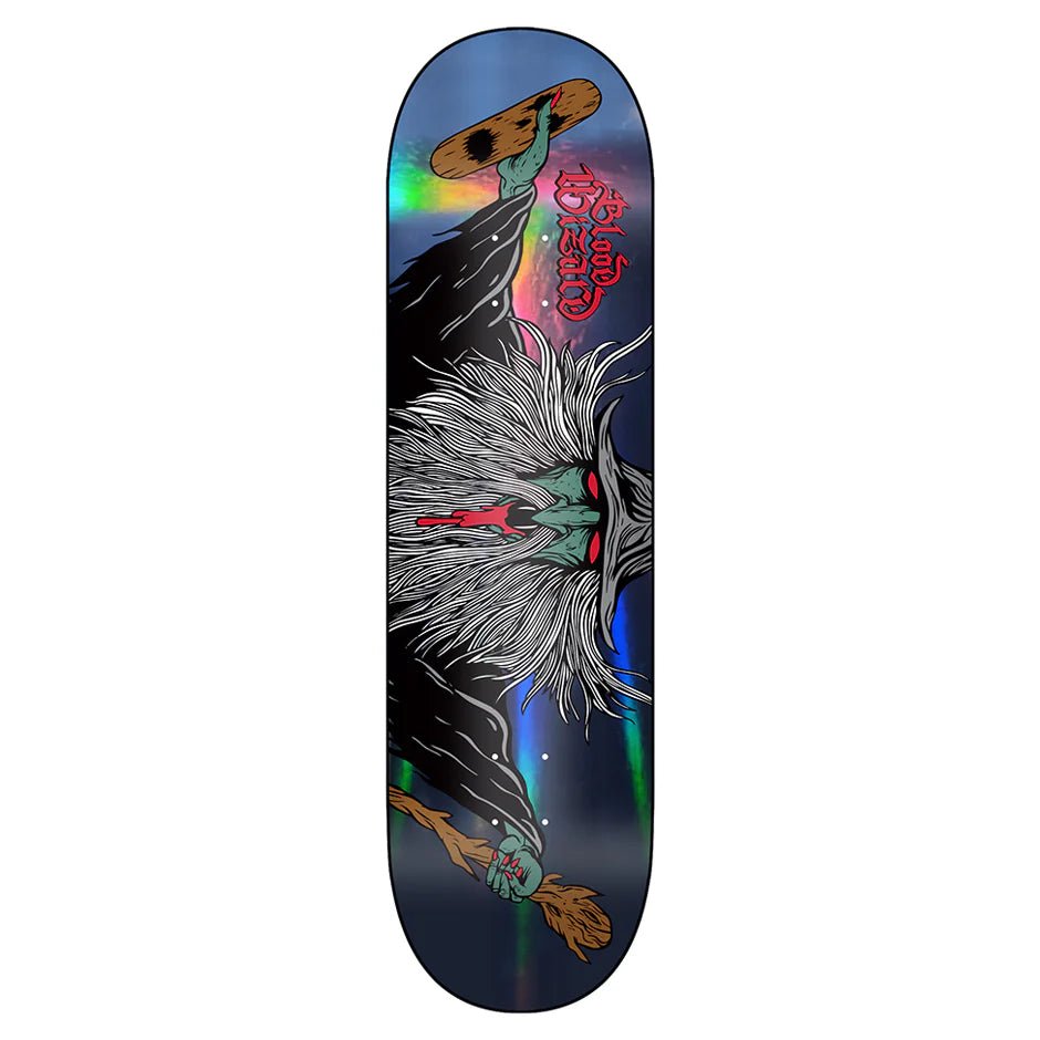 Blood Wizard Flying Wizard Dark Prism 9.0" Deck - Skateboard - Decks