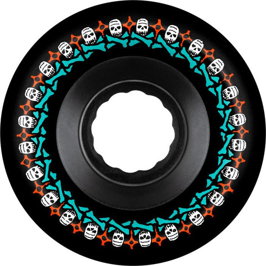 Bones ATF 80a Rough Rider 56mm Skateboard Wheels (Black) - Skateboard - Wheels
