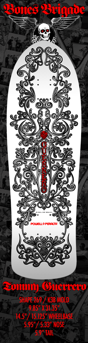 Bones Brigade Guerrero Series 17 Limited Edition Skateboard Deck - Skateboard - Decks