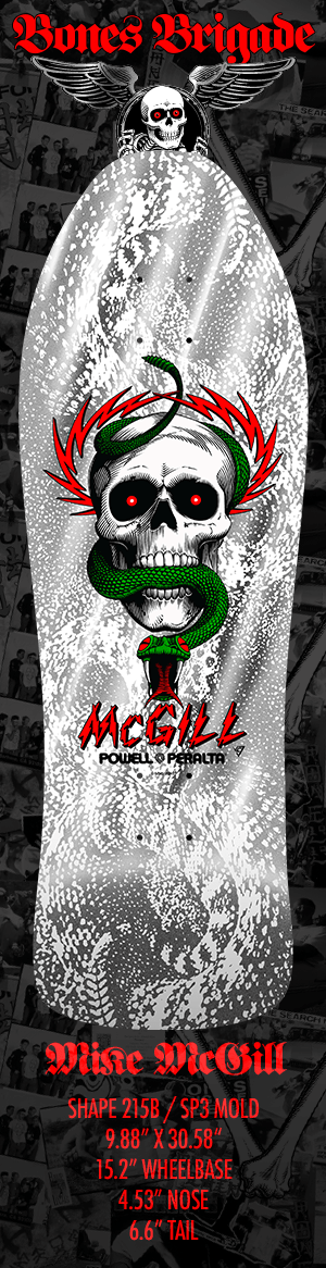 Bones Brigade McGill Series 17 Limited Edition Skateboard Deck - Skateboard - Decks