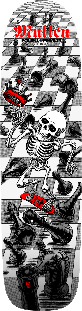 Bones Brigade Mullen Series 17 Limited Edition Skateboard Deck - Skateboard - Decks