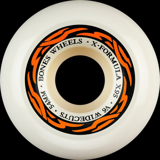 Bones X - Formula 95a 54 V6 XF Widecut - Skateboard - Wheels