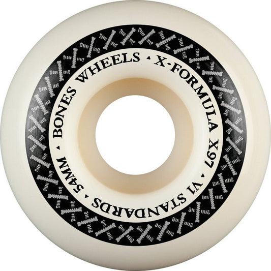 Bones X - Formula 97a 54 v1 sidecut - Skateboard - Wheels