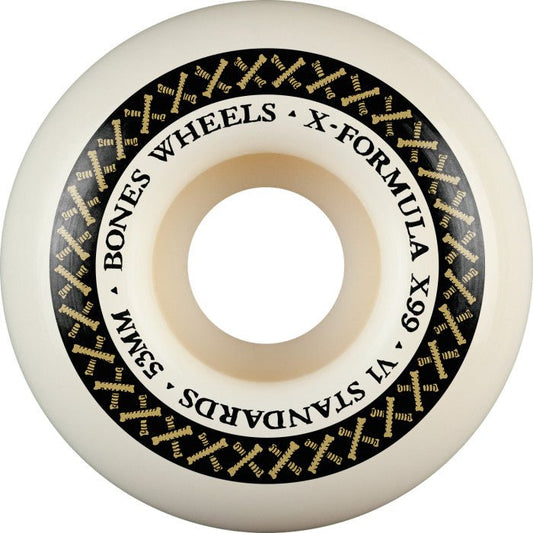 Bones X - Formula 99a 53 V1 Standards Skateboard Wheels - Skateboard - Wheels
