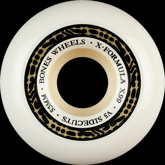 Bones X - Formula 99a 53 V5 Sidecuts Skateboard Wheels - Skateboard - Wheels