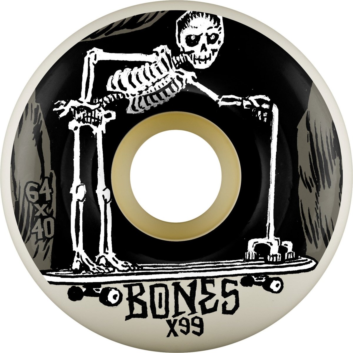 Bones X - Formula 99a 64mm x 40 Better Sk8 - Skateboard - Wheels
