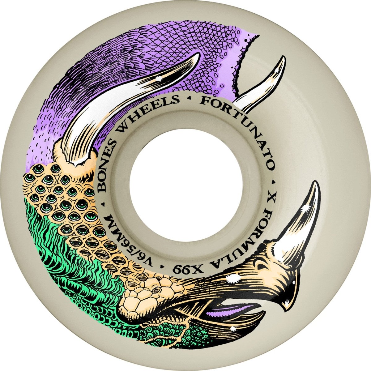 BONES X-FORMULA V6 WIDE-CUT 56MM 99A MOONBEAM– Bluetile