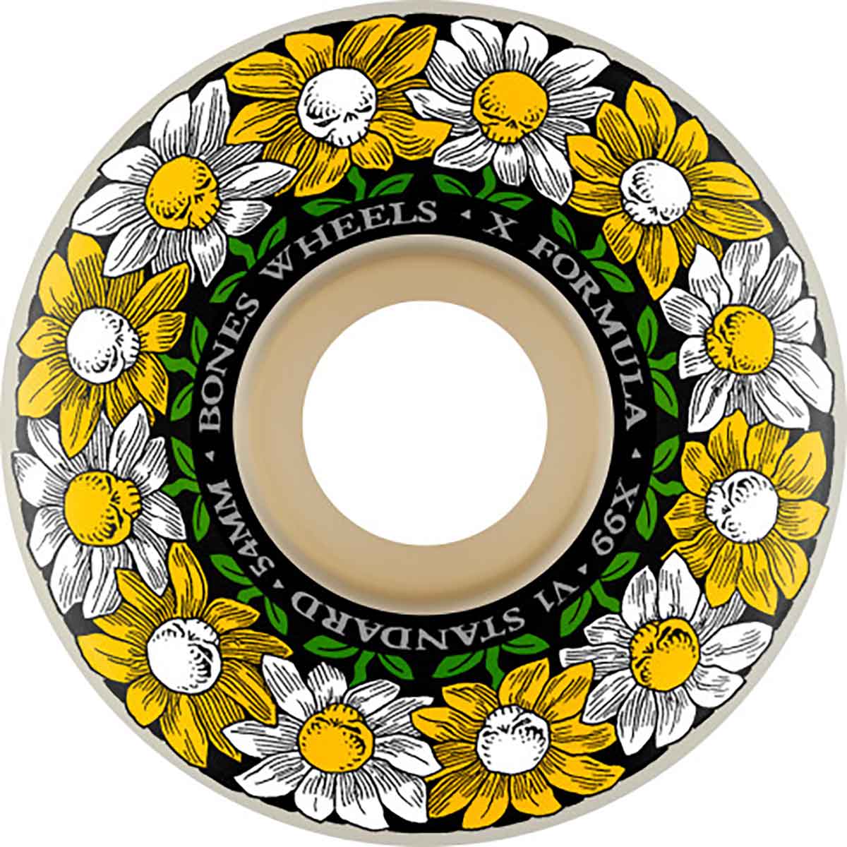 Bones X - Formula Pushin Daisies 99a 52 v1 Standard - Skateboard - Wheels