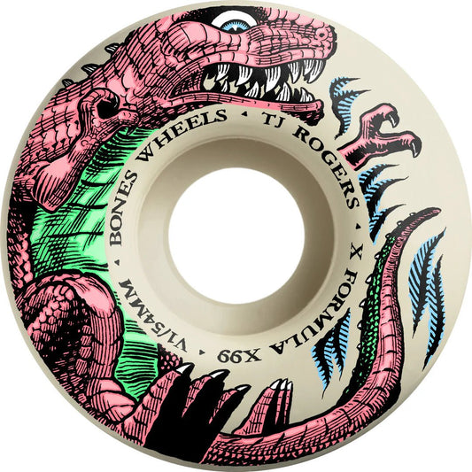 Bones X - Formula Rogers Dino - Sortas 99a 54 v1 Standard - Skateboard - Wheels