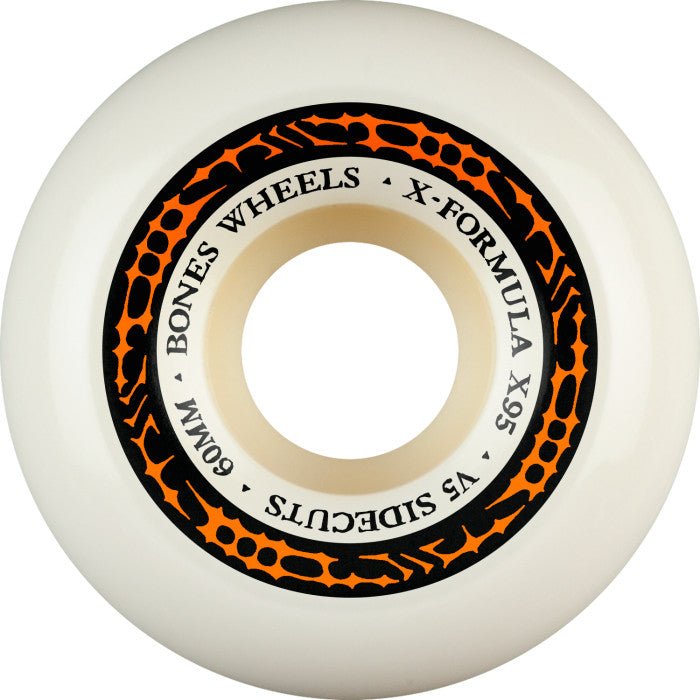 Bones X - Formula Sidecuts 95a 60 XF V5 Skateboard Wheels 4Pack - Skateboard - Wheels