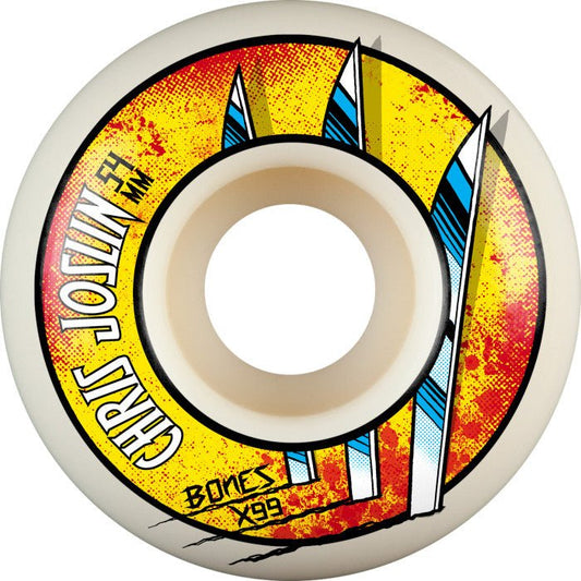 Bones X - Formula Skateboard Wheels Joslin Slice of Life 54 V1 Standard 99A 4PK - Skateboard - Wheels