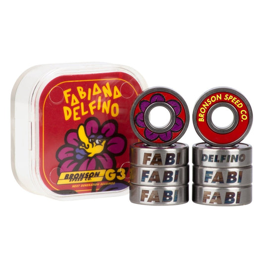 Bronson G3 Fabiana Delfino Bearings - Skateboard - Bearings