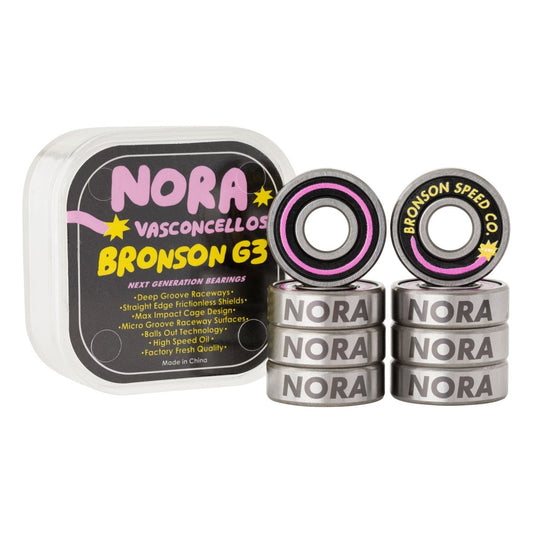 Bronson G3 Nora Bearings - Skateboard - Bearings