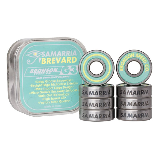 Bronson G3 Samaria Brevard Bearings - Skateboard - Bearings