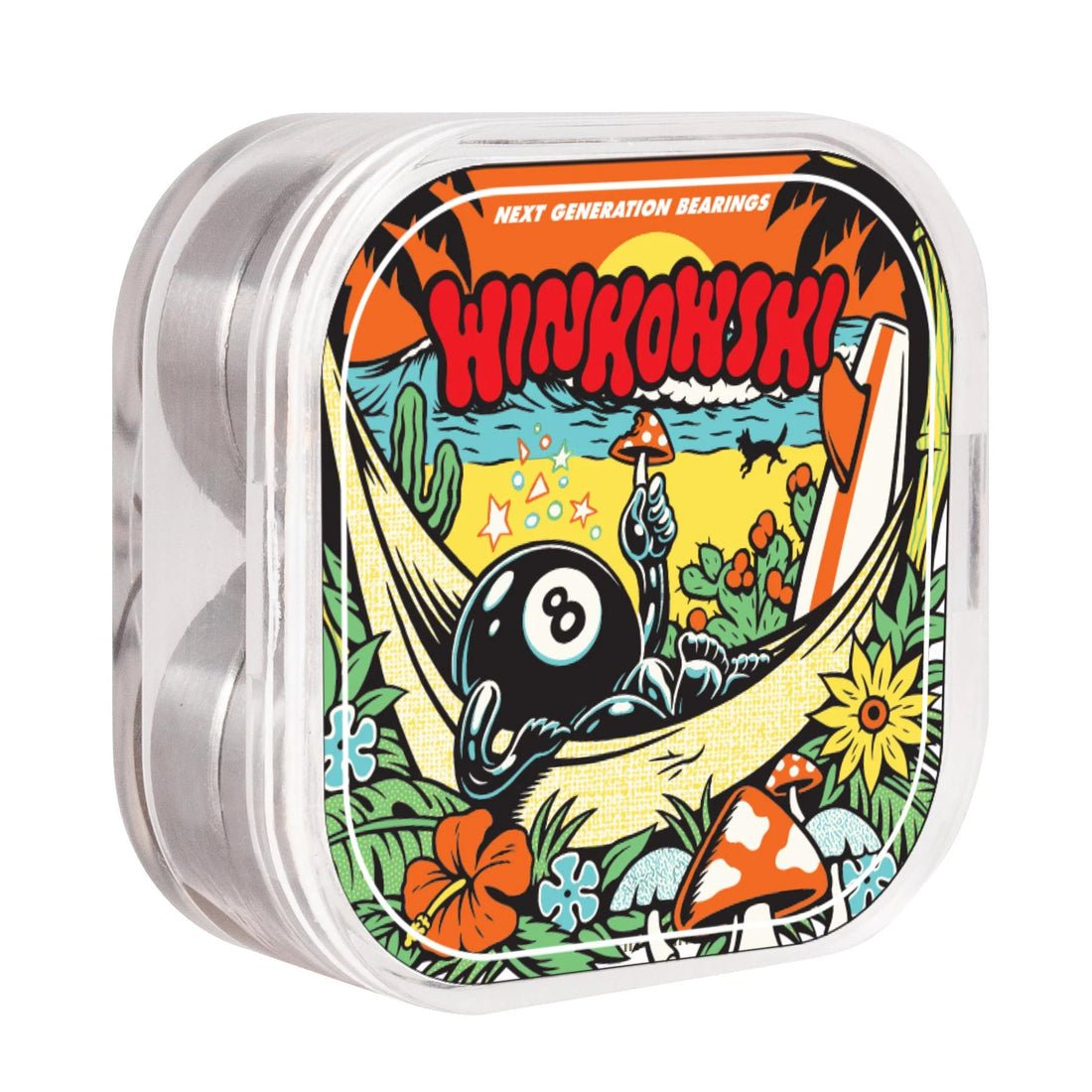 Bronson G3 Winkowski Mushroom Bearings - Skateboard - Bearings