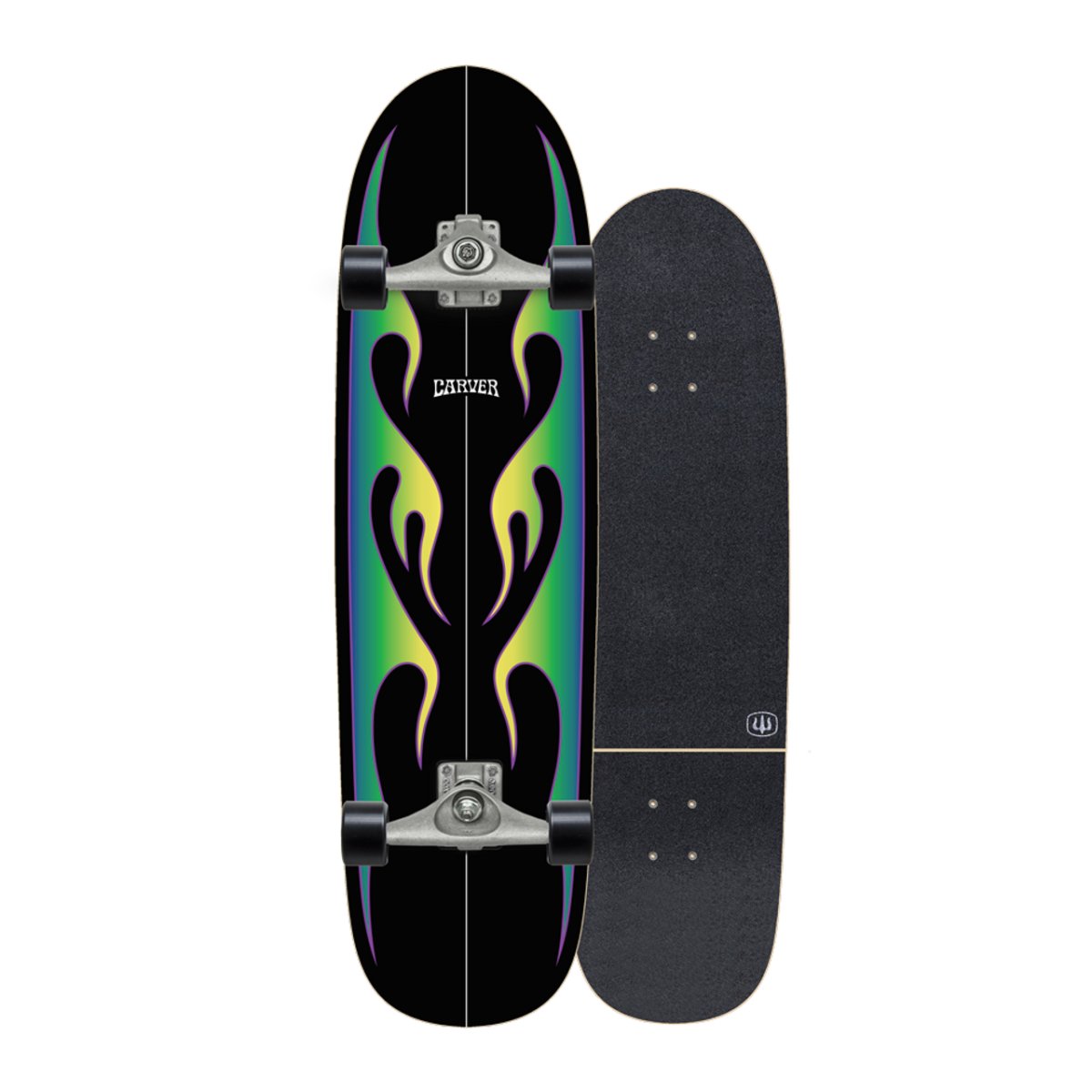 Carver C5 Raw 32.25" Firebrand Surfskate Complete (V4) - Surfskate - Completes