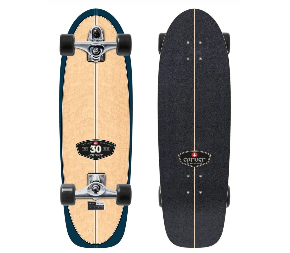 Carver C7 30-Year Limited Edition, 32.5" Surfskate Complete - Surfskate - Completes
