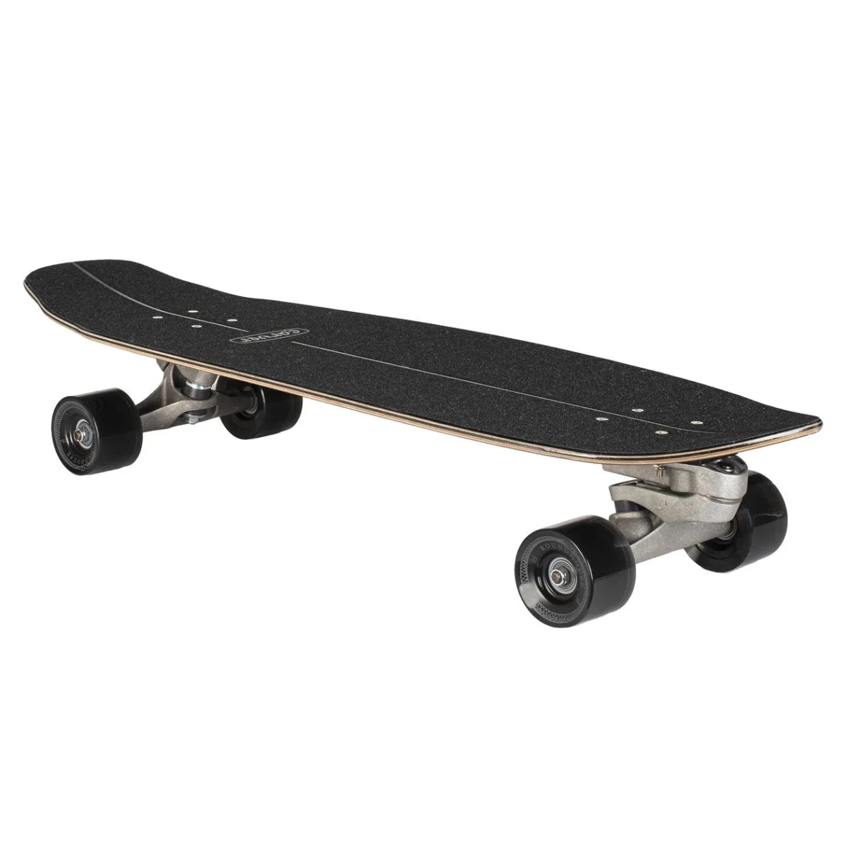 Carver C7 Black Tip Carbon Fiber 32.5" Surfskate Complete - Surfskate - Completes