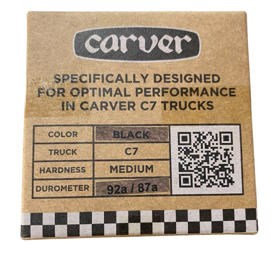 Carver C7 Standard (Smoke) Bushing Set - Skateboard - Bushings