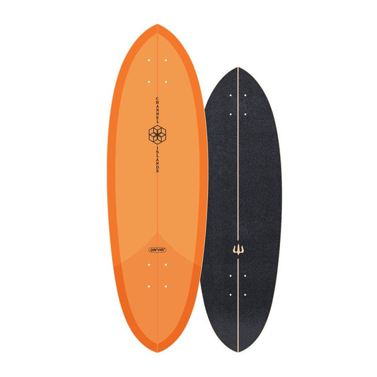 Carver CI Mid Orange 31.75 wb17.75 Surfskate Deck (Only) - Skateboard - Decks